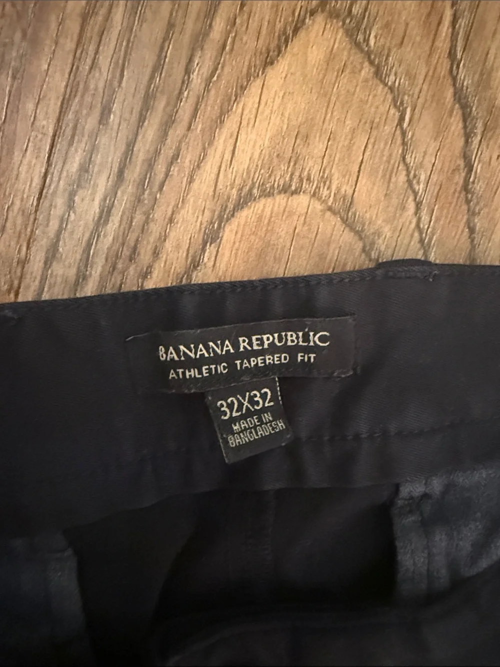 Banana Republic Black Pants with Flap Pockets